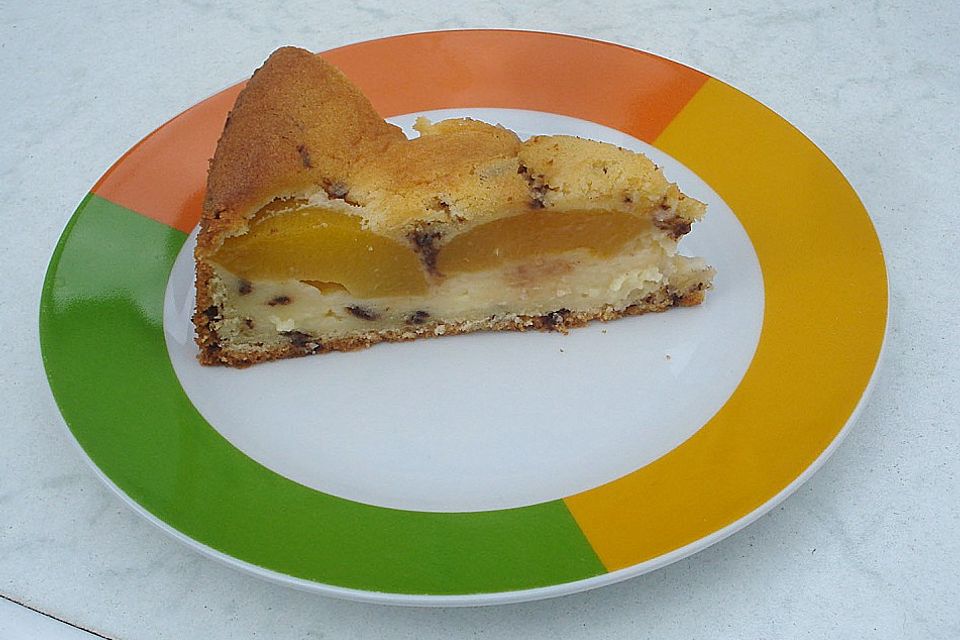 Ameisen-Marillenkuchen mit Puddingfüllung