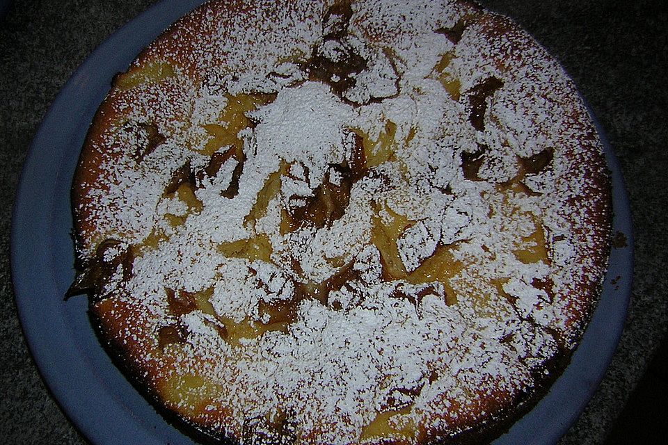 Ameisen-Marillenkuchen mit Puddingfüllung