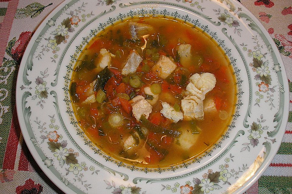 Italienische Fischsuppe  à la Gabi