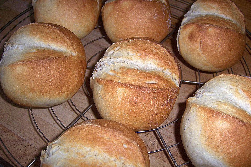 Frischkäsebrotstange mit Sesamkruste