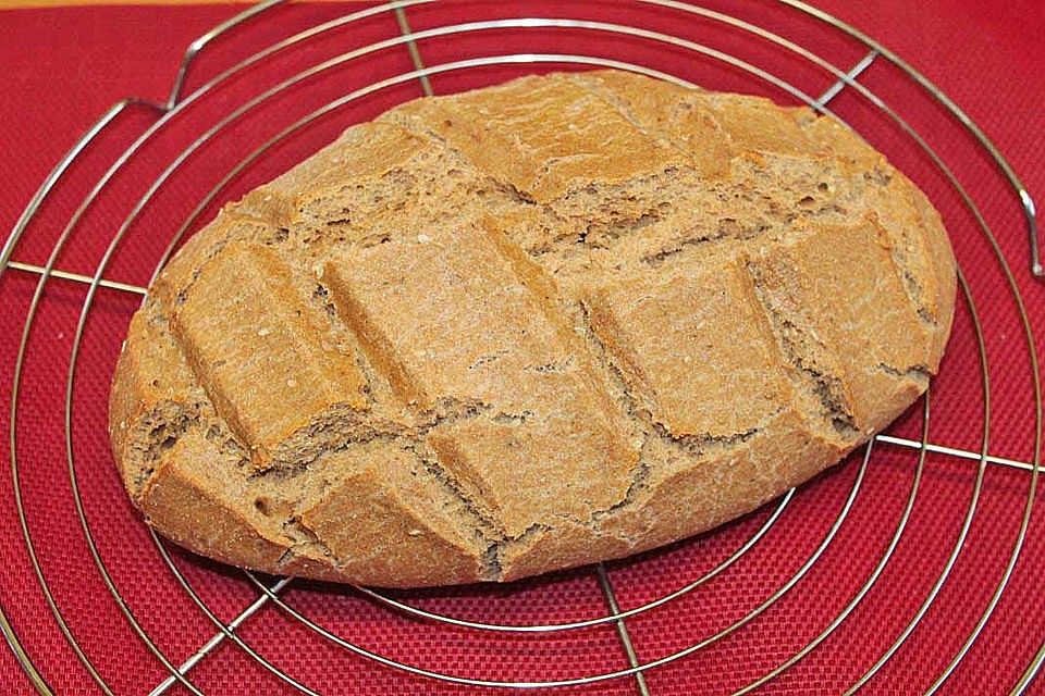 Frischkäsebrotstange mit Sesamkruste