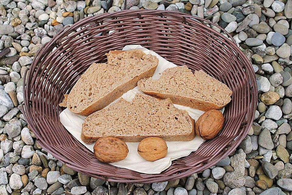 Frischkäsebrotstange mit Sesamkruste