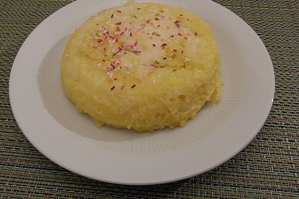 Zitronenkuchen aus der Mikrowelle