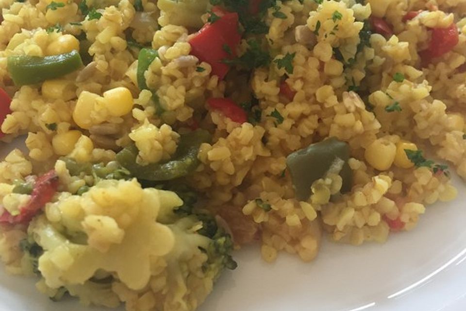 Ancillas orientalischer Couscous Salat