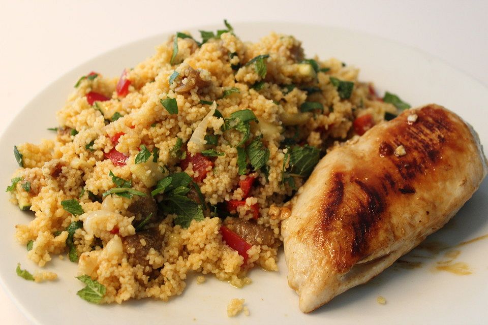 Ancillas orientalischer Couscous Salat