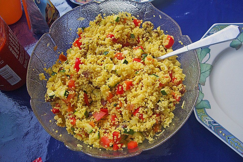 Ancillas orientalischer Couscous Salat