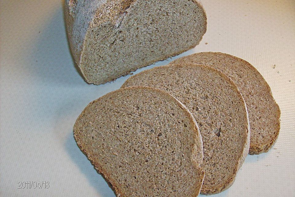 Hexes Weizenvollkornbrot mit Sauerteig