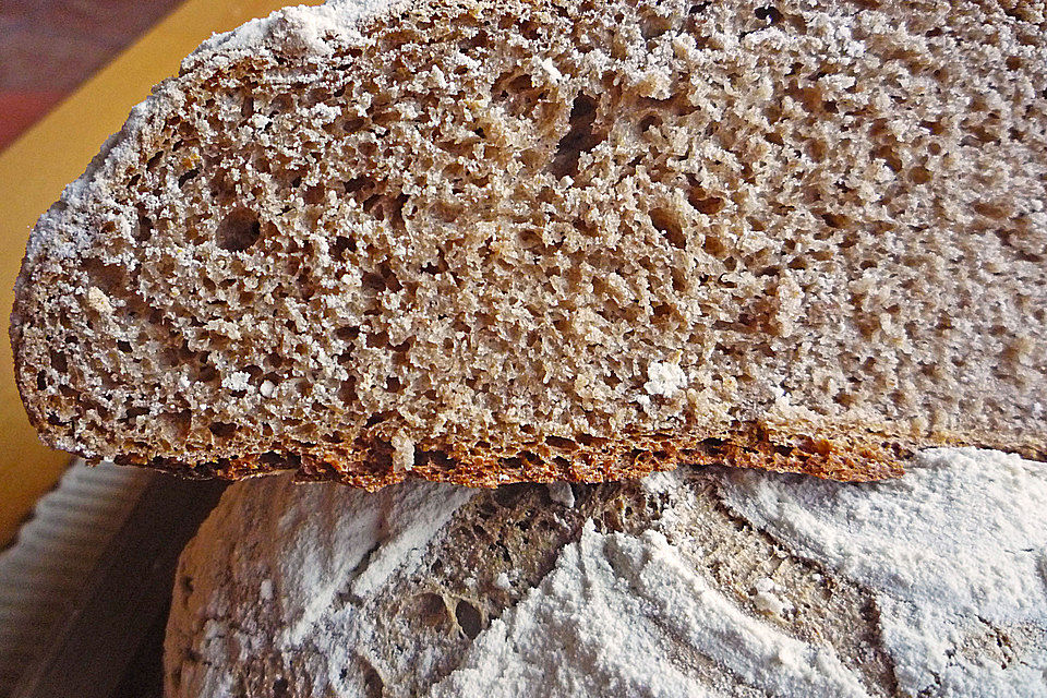 Hexes Weizenvollkornbrot mit Sauerteig