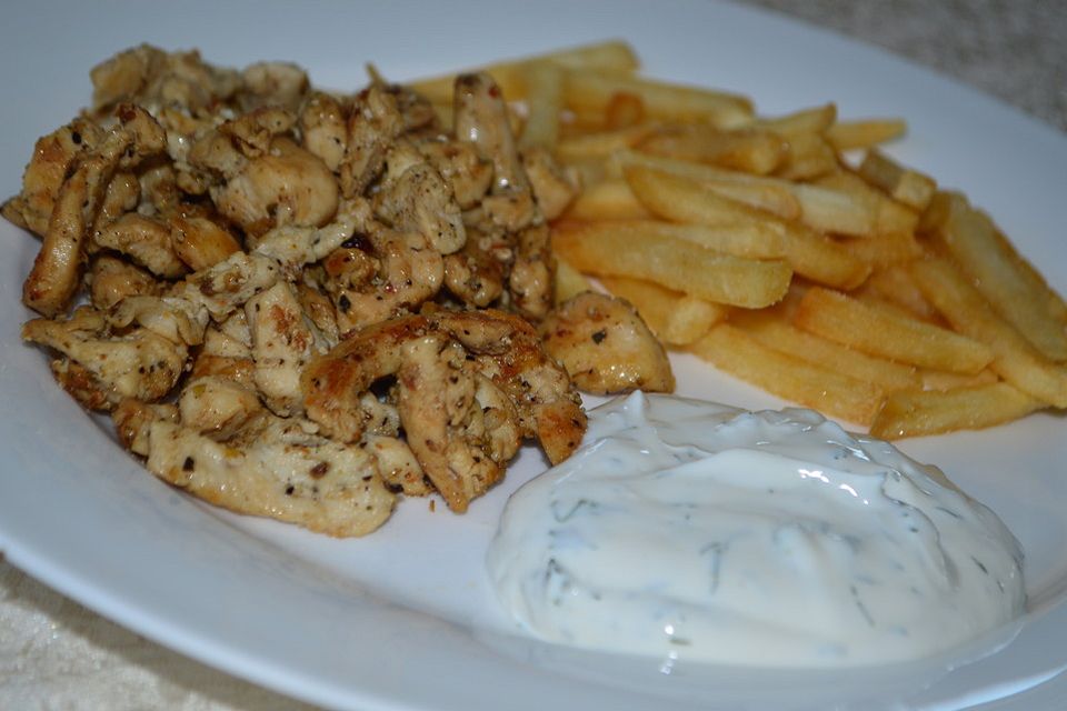 Hähnchen-Gyros