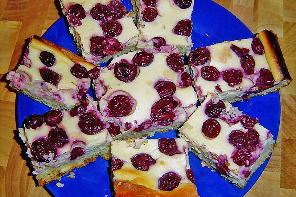 Kirsch - Quark - Kuchen