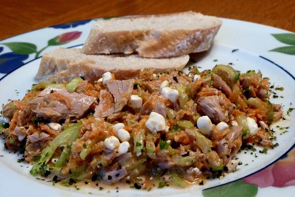 Karotten-Thunfisch-Salat