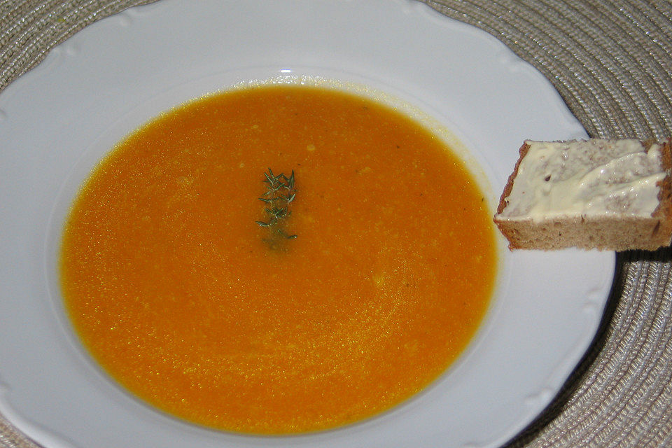 Kürbissuppe à la Dani