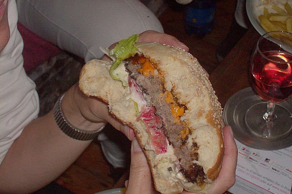 XXL-Hamburgerbrötchen