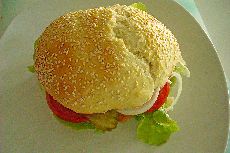 XXL-Hamburgerbrötchen