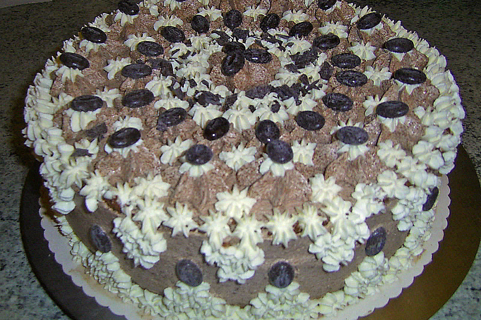 Mocca-Buttercreme Torte