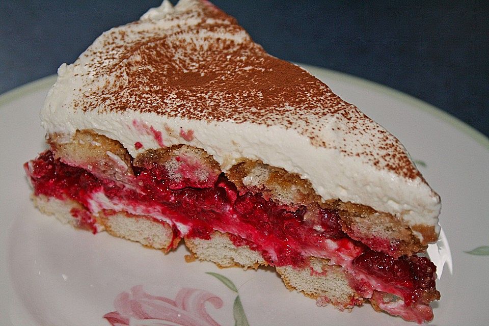 Himbeer-Tiramisutorte