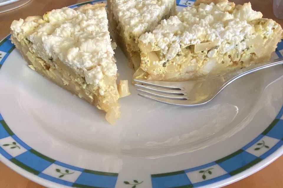 Möhren-Pastinaken-Quiche