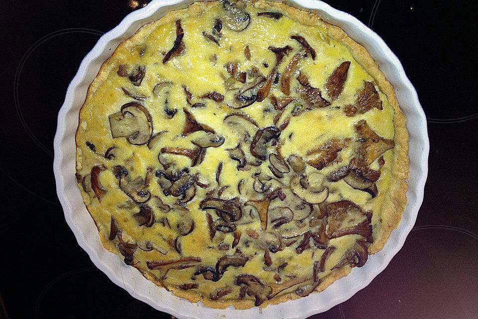 Pilz-Quiche