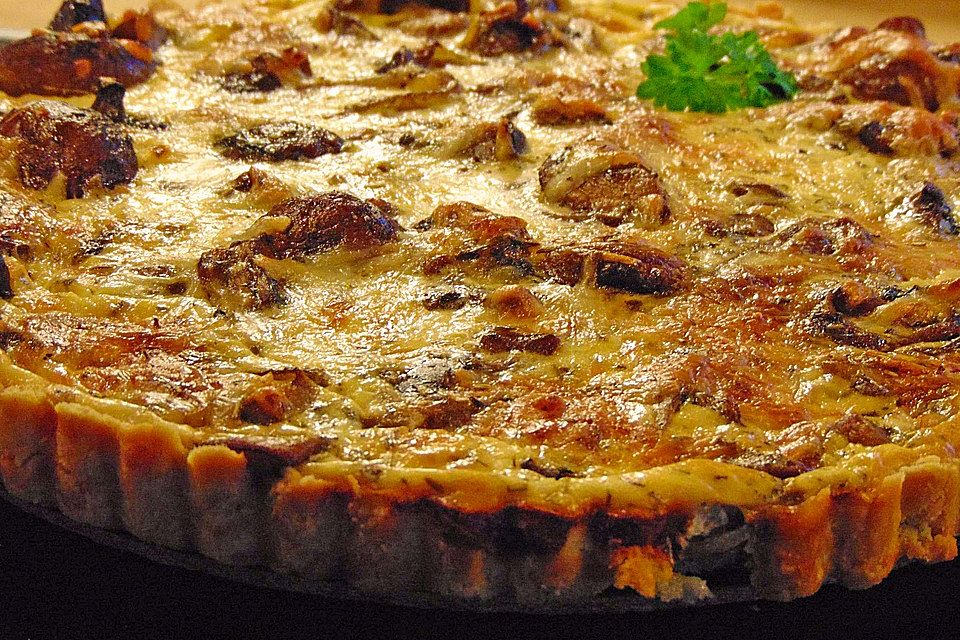 Pilz-Quiche