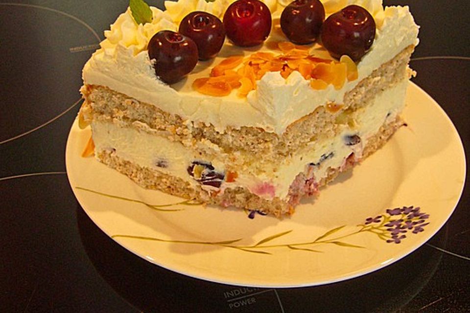 Kirsch-Trüffel Torte