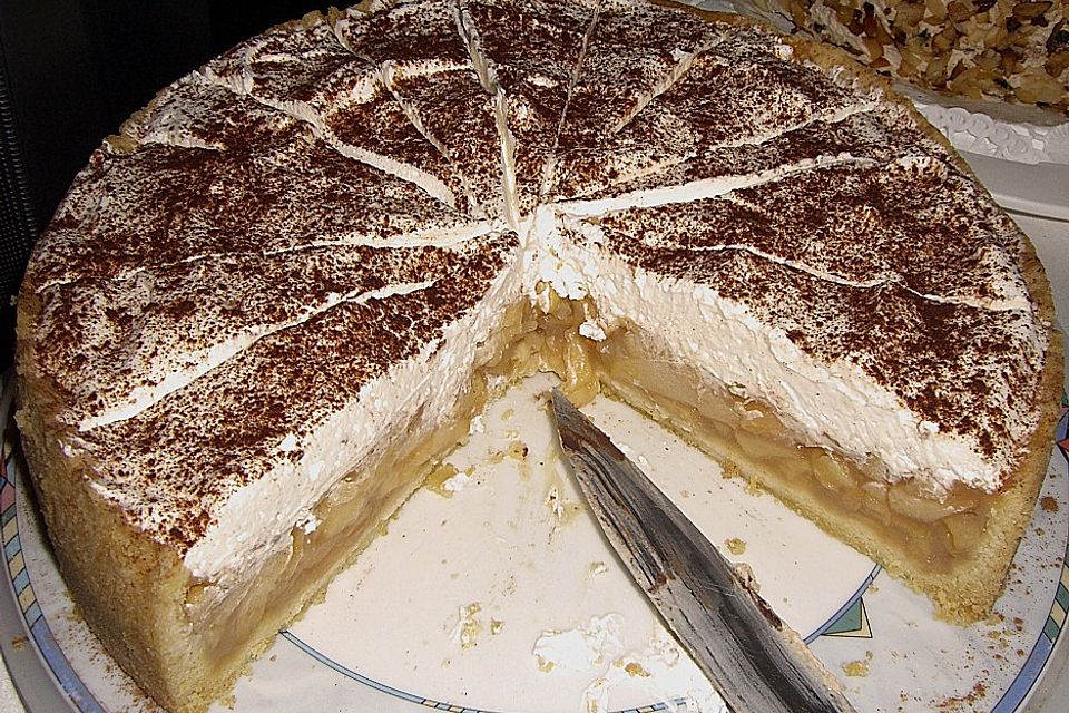 Apfelweintorte