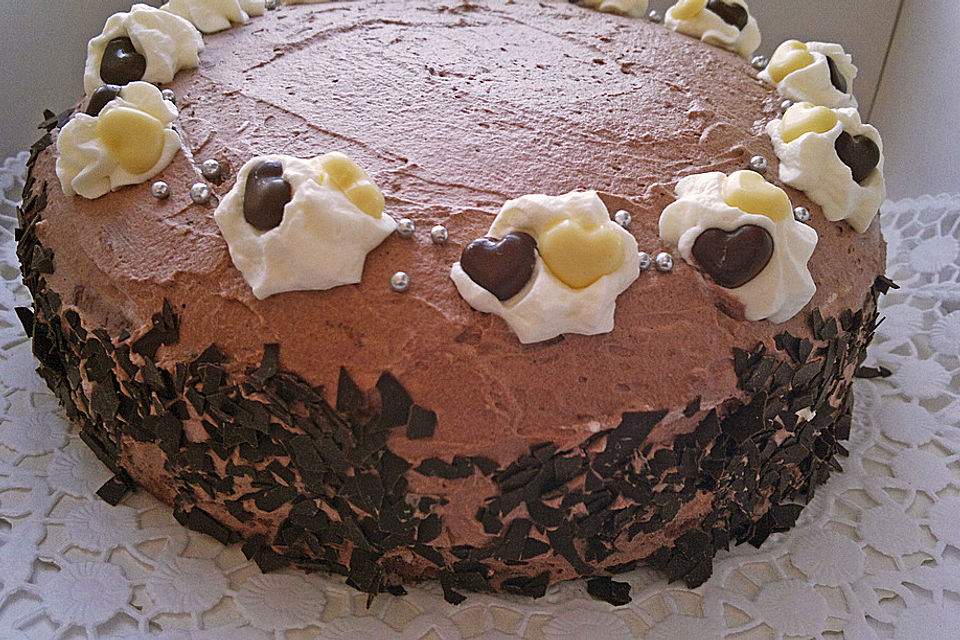 Schoko-Bananen-Torte