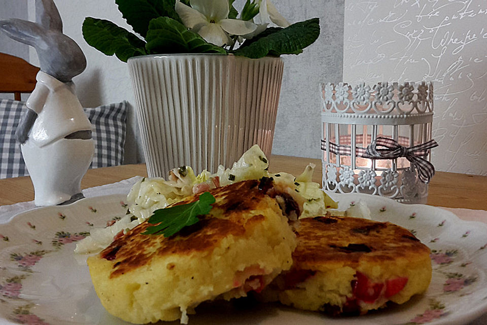 Kartoffelplätzchen mit Cranberries