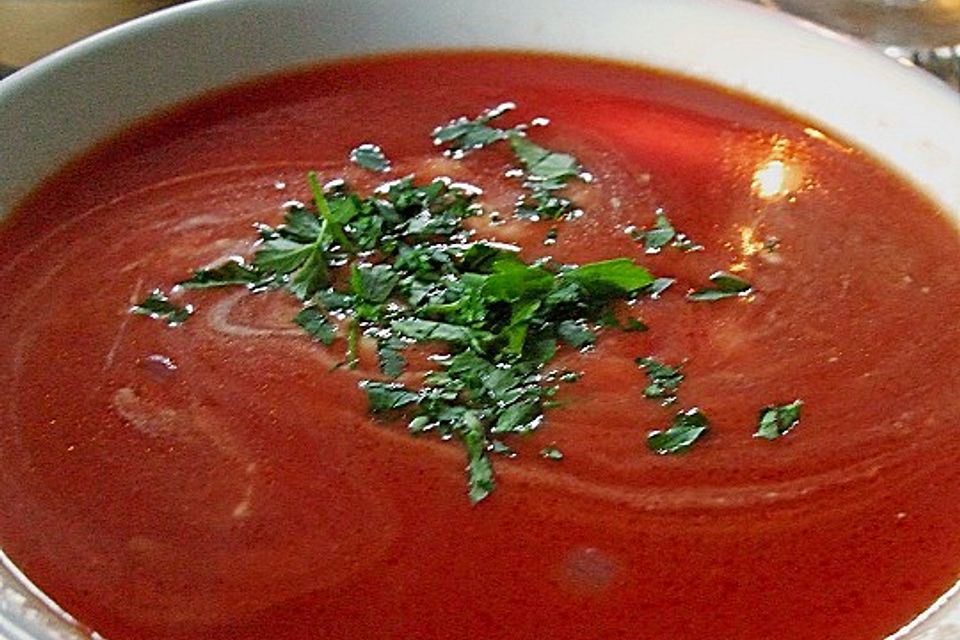 Christels Tomatensuppe