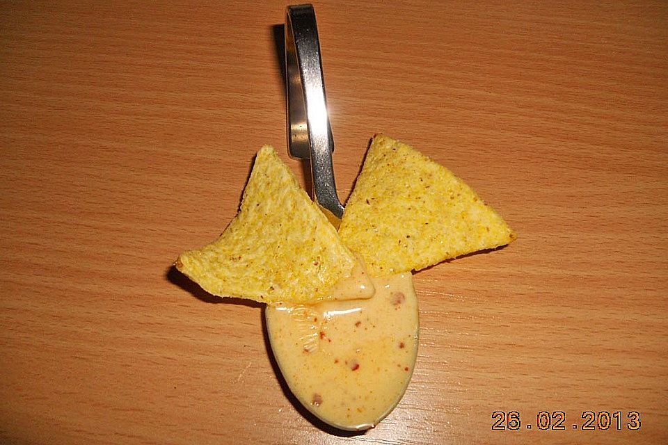 Käsedip für Nachos