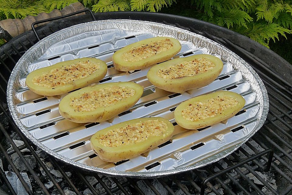 Raclette-Kartoffeln vom Grill