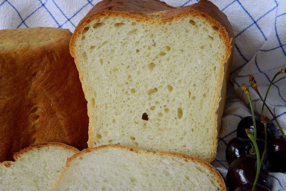 Kleines Kastenweißbrot