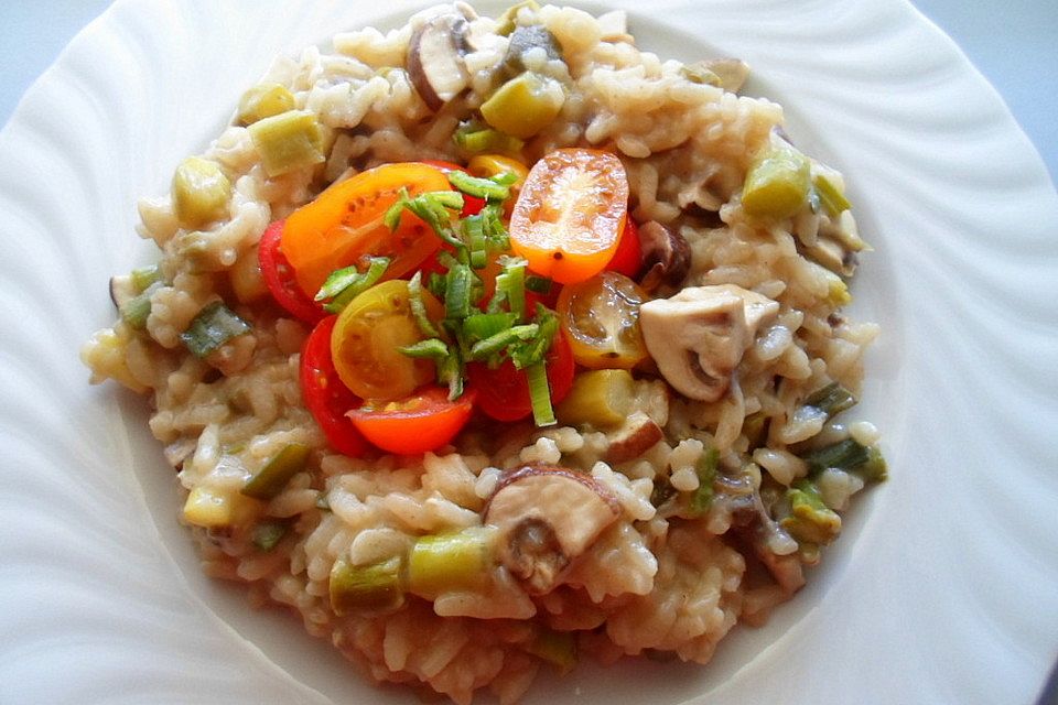 Pilzrisotto