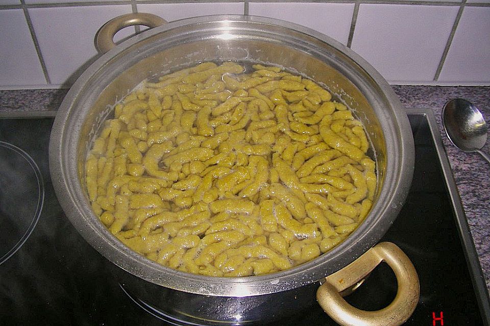 Curry-Spätzle