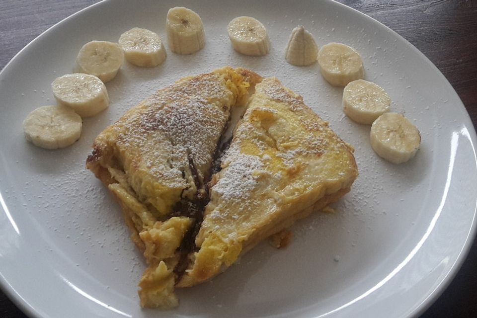 Stuffed Chocolate French Toast