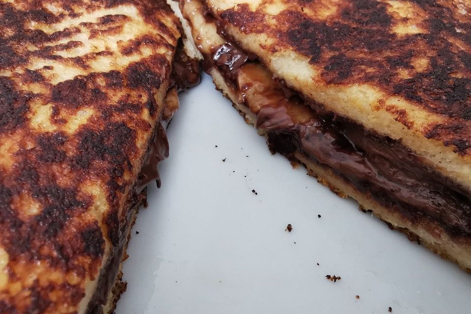 Stuffed Chocolate French Toast