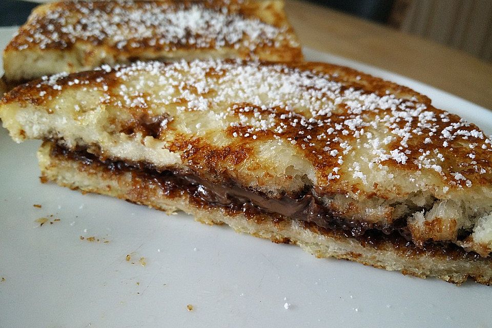 Stuffed Chocolate French Toast