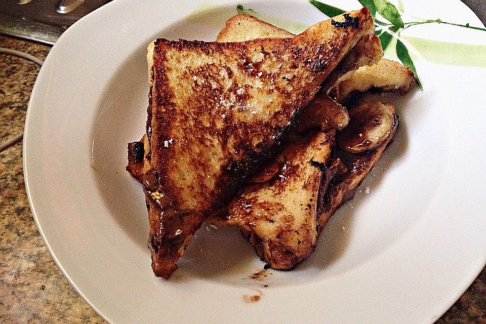 Stuffed Chocolate French Toast