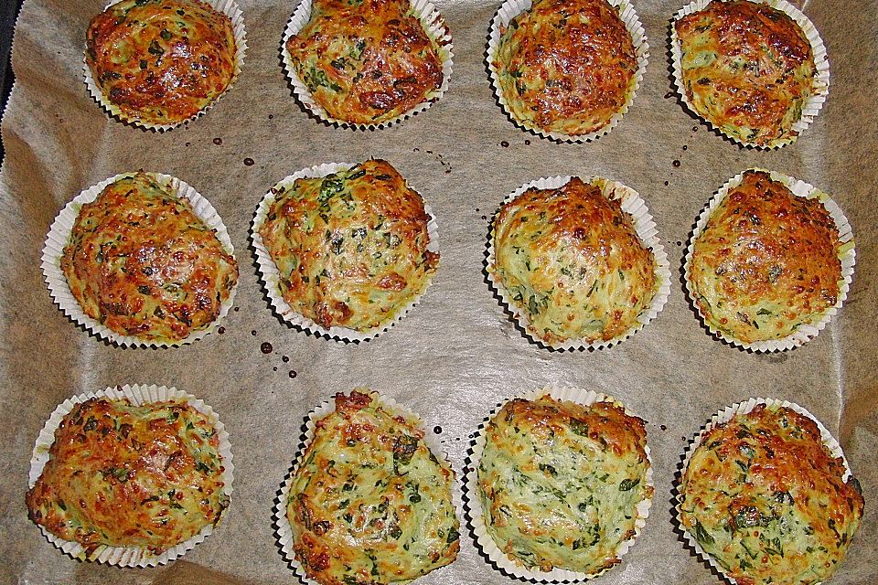 Bärlauch-Quark-Muffins