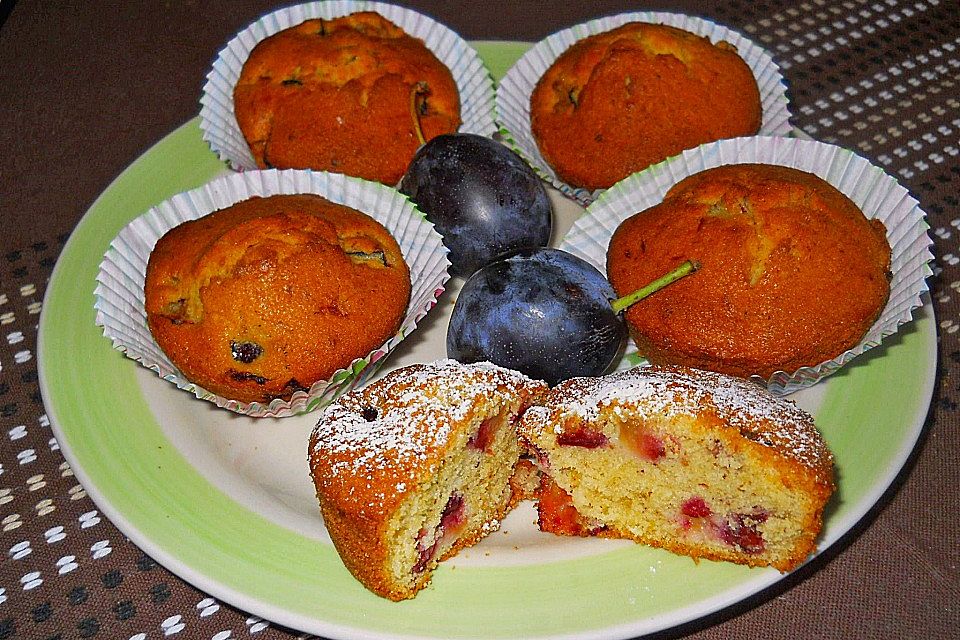 Zwetschgenmuffins