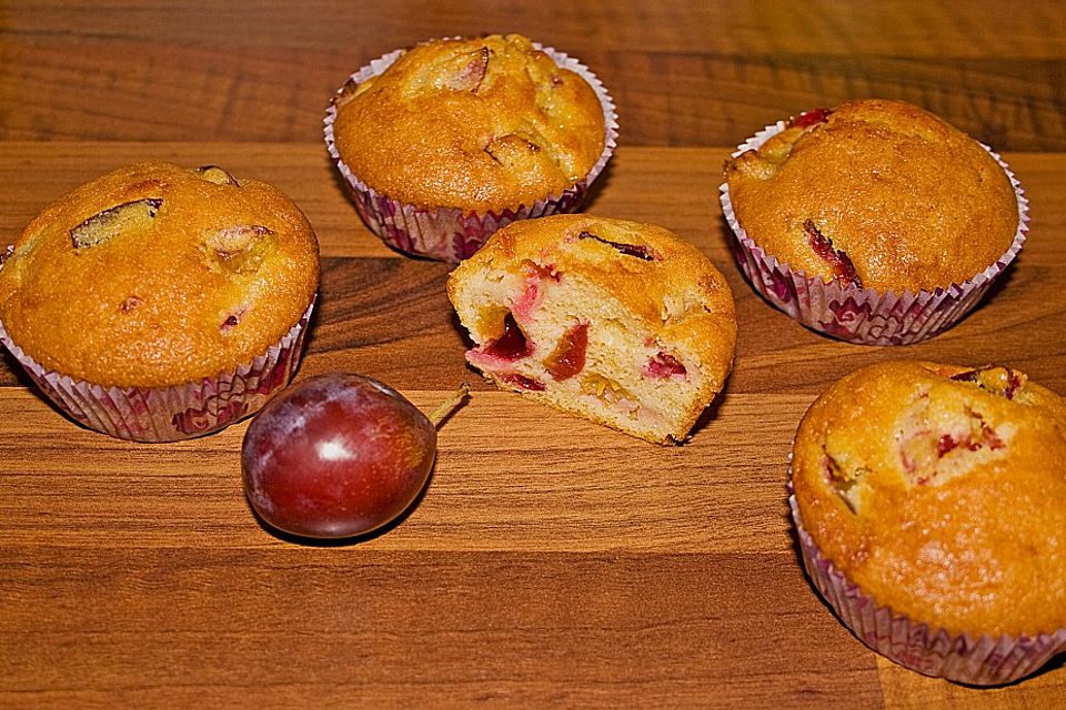 Zwetschgenmuffins