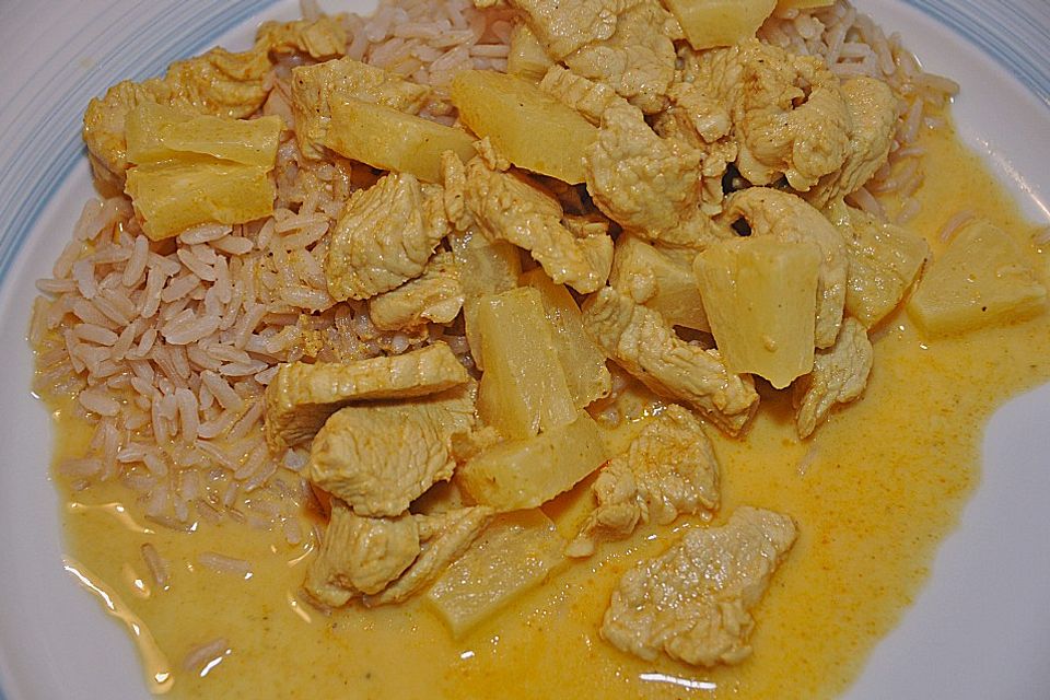 Whisky-Curry Geschnetzeltes