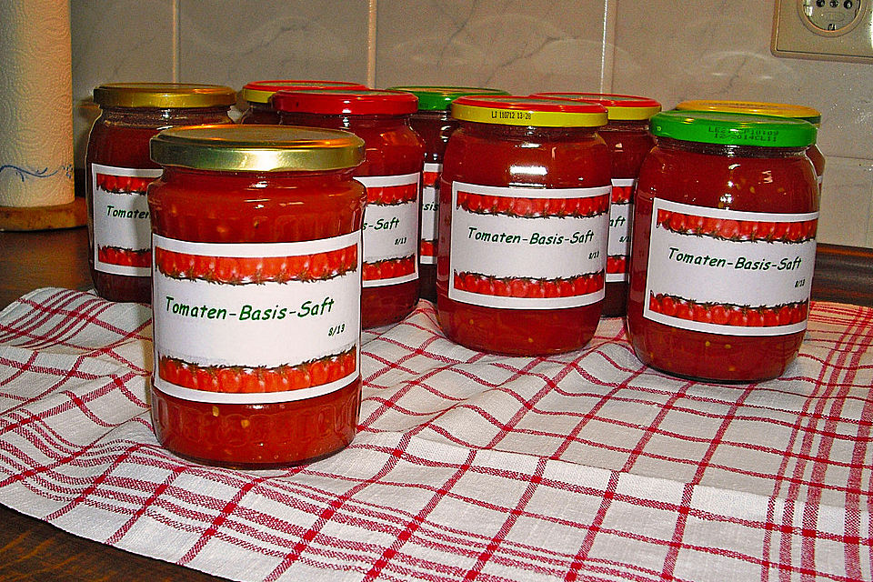 Tomatensaft / Basis-Rezept