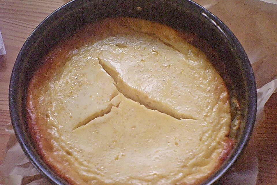 Käsekuchen mit Erdbeeren