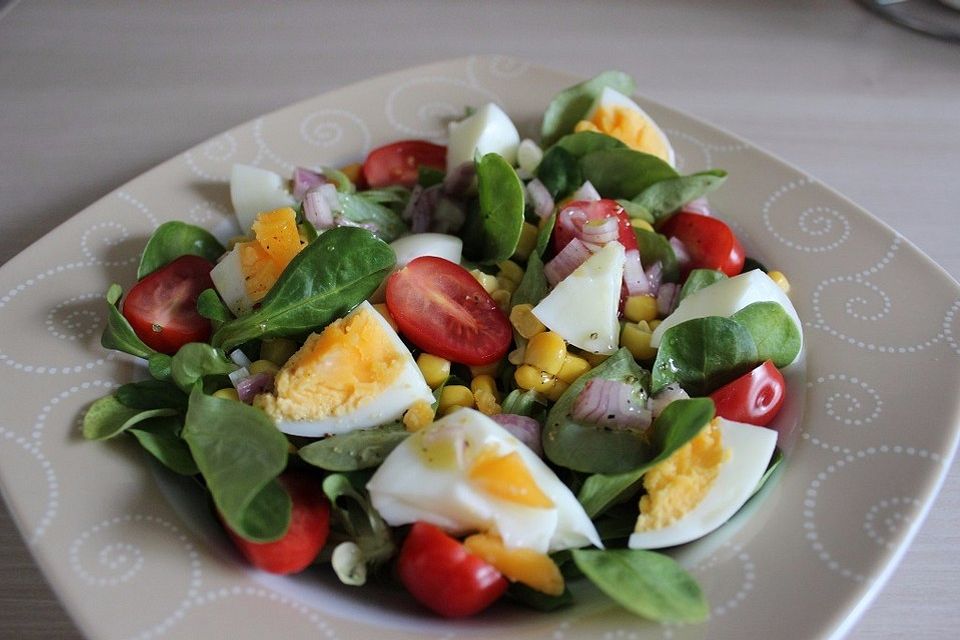 Feldsalat einfach und lecker