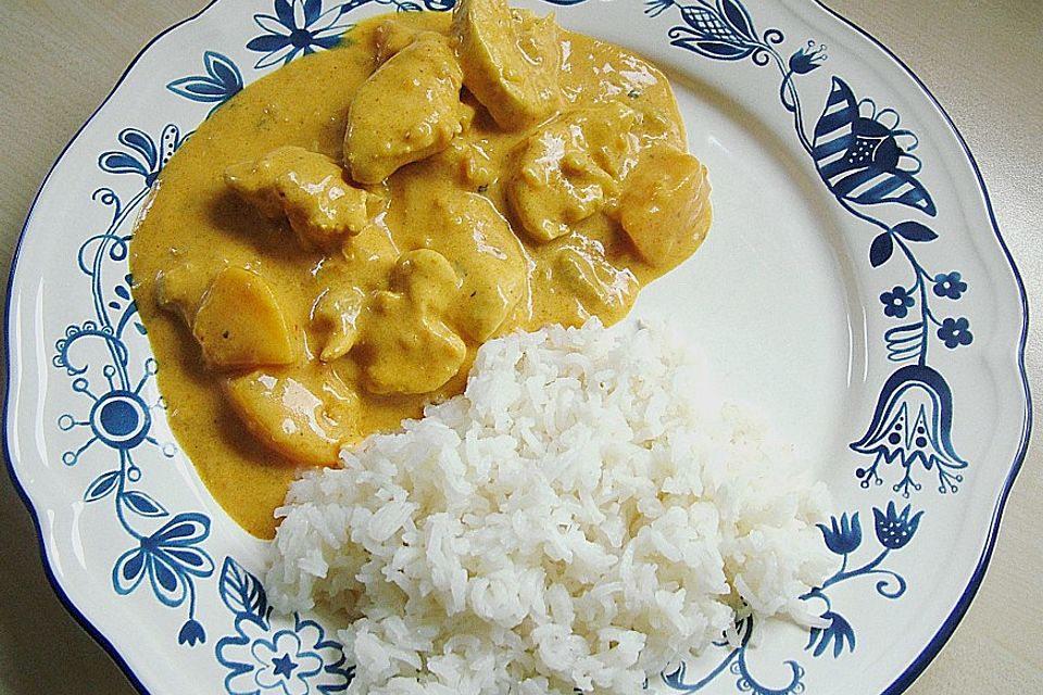 Curry - Geschnetzeltes