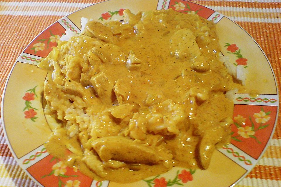 Curry - Geschnetzeltes