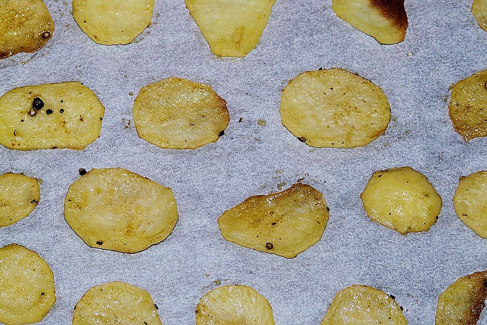 Kartoffelchips selbstgemacht