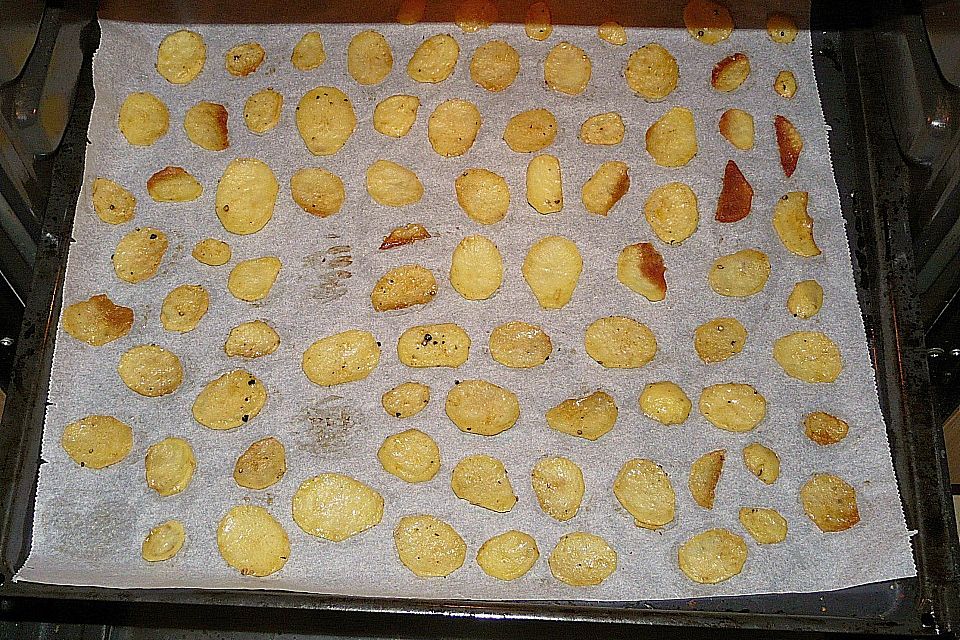 Kartoffelchips selbstgemacht