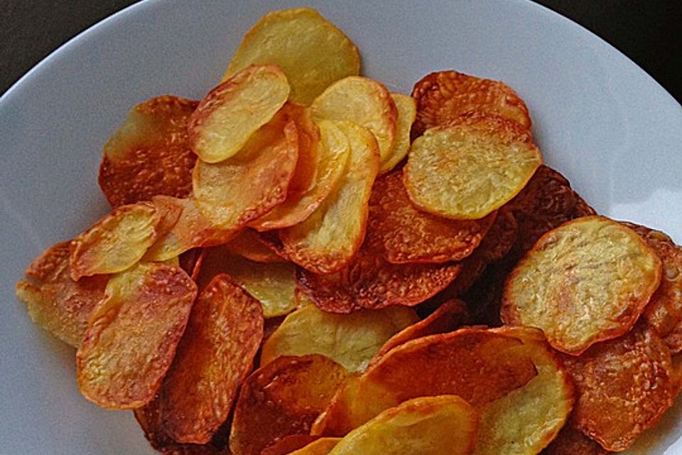 Kartoffelchips selbstgemacht