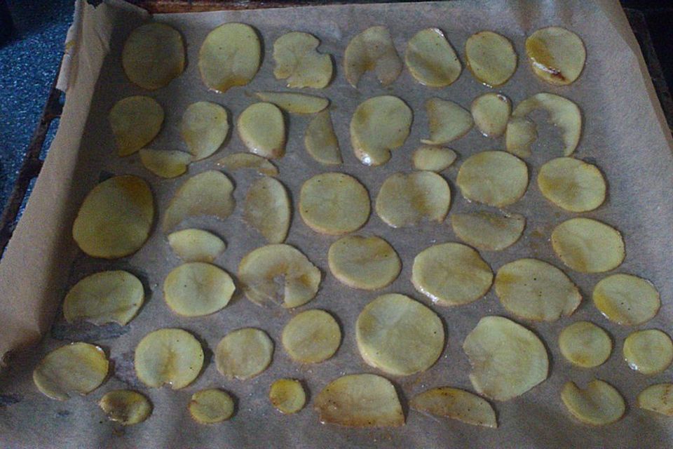 Kartoffelchips selbstgemacht